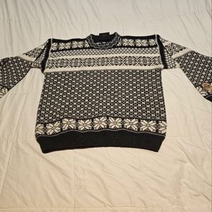 Windfjord Traditional Norwegian Wool Sweater - Men's XL